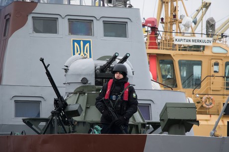 Crisis in Ukraine - Mariupol harbor - 29 Jan 2019