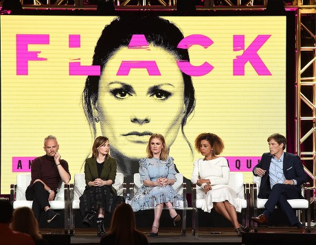 Pop TV 'Flack' TV show panel, TCA Winter Press Tour, Los Angeles, USA - 30 Jan 2019