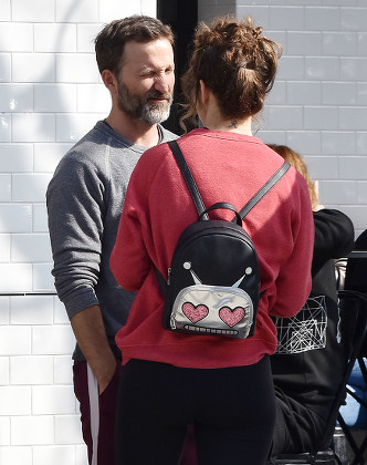Breckin Meyer and Linsey Godfrey out and about, Los Angeles, USA - 30 Jan 2019