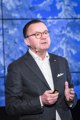 Karlhenrik Sundstroem Ceo Finnishswedish Pulp Paper Editorial Stock