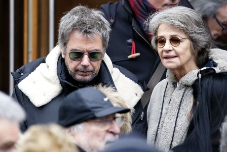 The funeral of journalist Henry Chapier, Paris, France - 04 Feb 2019