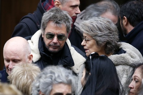The funeral of journalist Henry Chapier, Paris, France - 04 Feb 2019