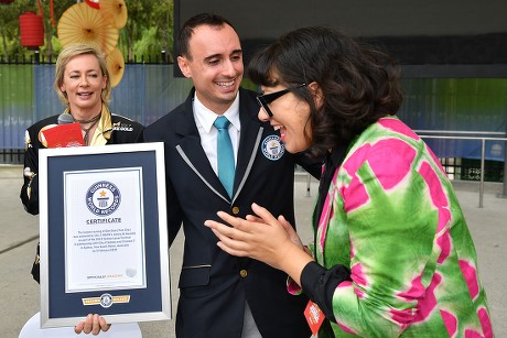 Guinness World Record Official Brian Sobel Editorial Stock Photo