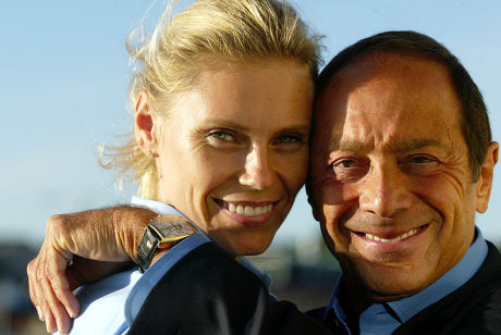 Paul Anka His Swedish Girlfriend Anna Editorial Stock Photo - Stock ...