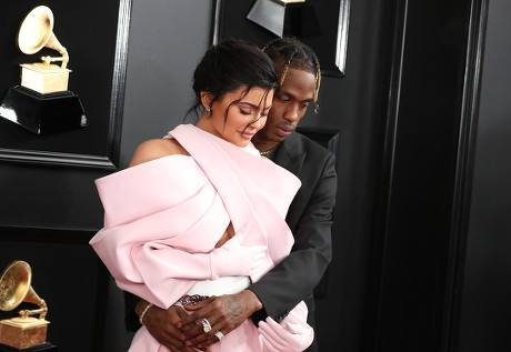 Travis Scott Kylie Jenner Editorial Stock Photo - Stock Image