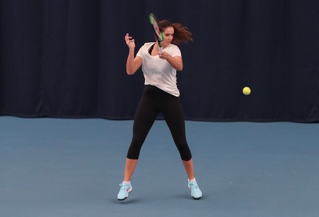 Great Britain v Greece  , Fed Cup by BNP Paribas, Tennis, Europe/Africa Zone Group 1, University of Bath, UK - 07 Feb 2019
