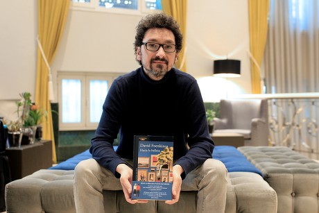 David Foenkinos presents his last novel in Madrid, Spain - 07 Feb 2019