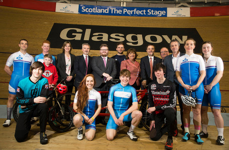 2023 UCI Cycling World Championships photocall, Glasgow, Scotland, UK - 08 Feb 2019
