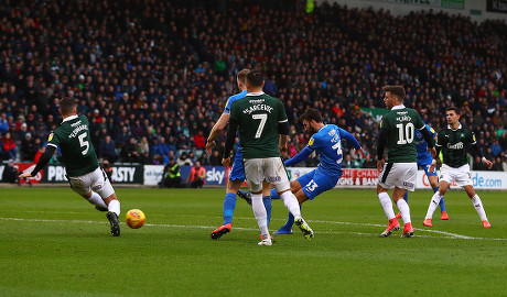 Plymouth Argyle Fans Cheer Their Side Editorial Stock Photo - Stock ...