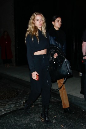 Hannah Ferguson out and about, New York Fashion Week, USA - 11 Feb 2019
