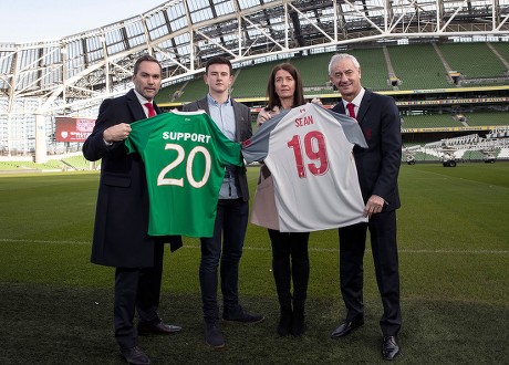 Liverpool Legends vs Republic of Ireland XI Launch, Aviva Stadium, Dublin  - 11 Feb 2019