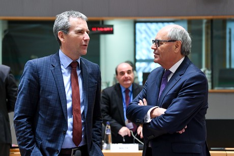 Eurogroup Finance ministers meeting, Brussels, Belgium - 11 Feb 2019
