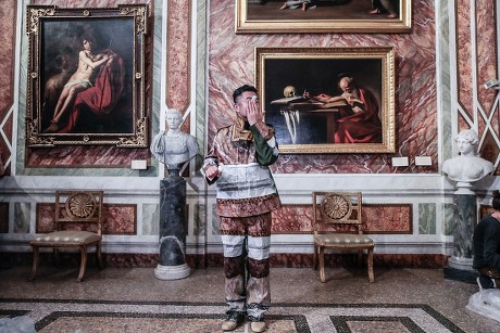 Celebration of Chinese new year with the artist Liu Bolin, Borghese Gallery, Rome, Italy - 07 Feb 2019