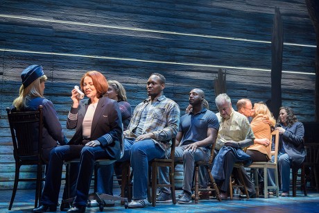 'Come From Away' Musical performed at the Phoenix Theatre, London, UK, 13 Feb 2019