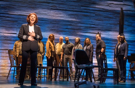 'Come From Away' Musical performed at the Phoenix Theatre, London, UK, 13 Feb 2019