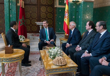 King Felipe VI of Spain visits Morocco, Rabat - 14 Feb 2019