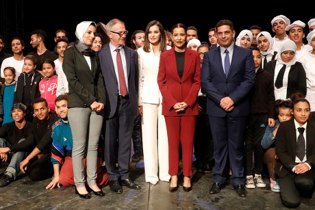 King and Queen of Spain visit Morocco, Rabat - 14 Feb 2019