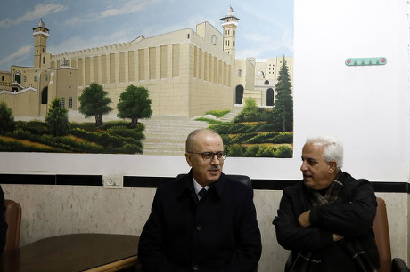 Palestinian Prime Minister visits factory in West Bank, Bani Naem, - - 16 Feb 2019