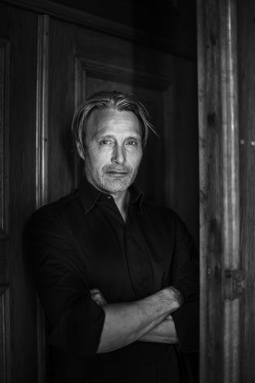 Mads Mikkelsen photoshoot, Gothenburg, Sweden - 31 Jan 2019 Stock ...