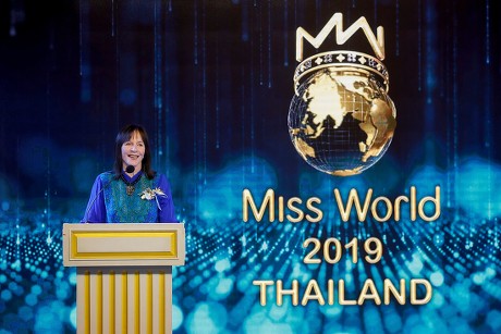 Thailand to host Miss World 2019 contest, Bangkok - 18 Feb 2019