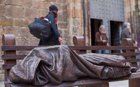 10 Homeless Jesus Sculpture Stock Pictures Editorial Images And Stock   Shutterstock 10109837b 