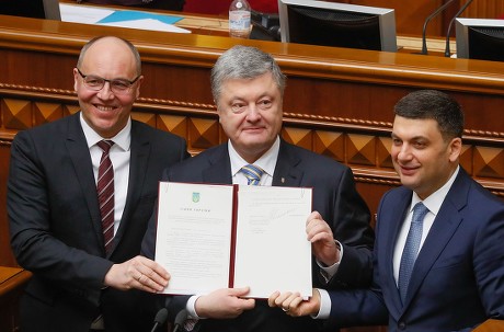 Extraordinary session of Ukrainian Parliament in Kiev, Ukraine - 19 Feb 2019
