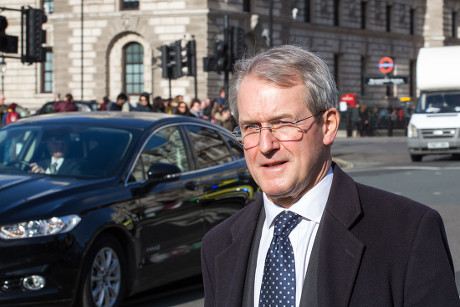 Owen Paterson out and about, London, UK - 19 Feb 2019