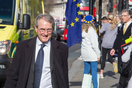 Owen Paterson out and about, London, UK - 19 Feb 2019