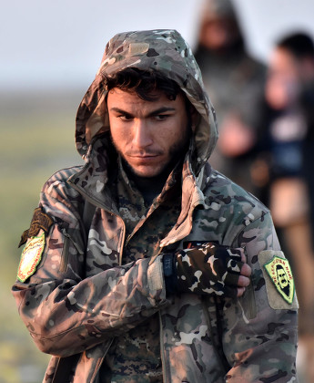 Members Usbacked Syrian Democratic Forces Sdf Editorial Stock Photo ...