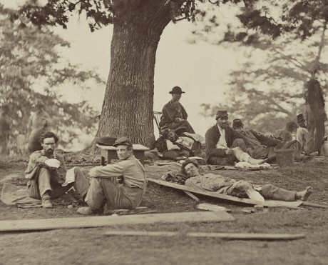 Us Civil War Wounded Union Soldiers Editorial Stock Photo - Stock Image ...