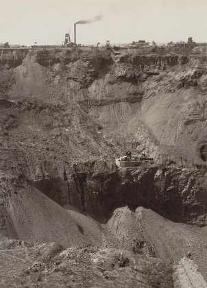 Kimberley Mine Now Known Big Hole Editorial Stock Photo - Stock Image ...