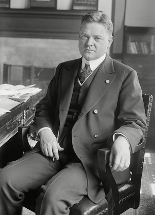 Herbert Hoover Head Us Food Administration Editorial Stock Photo ...