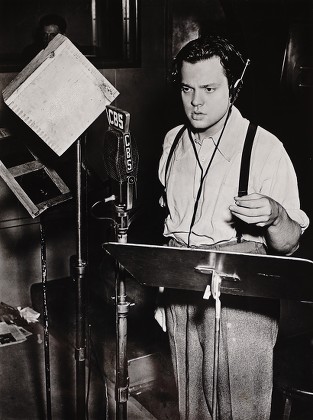 Orson Welles Performs On Cbs Radio Editorial Stock Photo - Stock Image ...