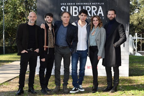 'Suburra' TV series photocall, Rome, Italy - 20 Feb 2019