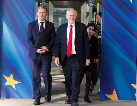 EU Brexit talks with British Labour Party leader Jeremy Corbyn in Brussels, Belgium - 21 Feb 2019