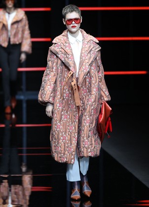 MILAN, ITALY - SEPTEMBER 21, 2019: Woman with Louis Vuitton jacket and  dress before Giorgio Armani fashion show, Milan Fashion Week street style  Stock Photo - Alamy