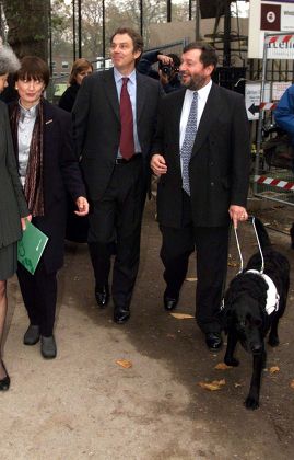 Tony Blair On Visit Thomas Corum Editorial Stock Photo Stock