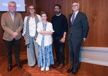 Amar Kanwar press conference, Thyssen Bornemisza Museum, Madrid, Spain - 26 Feb 2019
