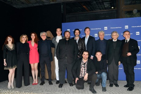'The Name of the Rose' TV show photocall, Rome, Italy - 28 Feb 2019