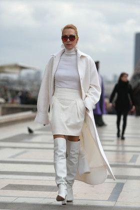 Street style, Fall Winter 2019, Paris Fashion Week, France - 28 Feb 2019