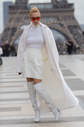 Street Style, Fall Winter 2019, Paris Fashion Week, France - 28 Feb 2019