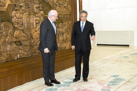 French President's diplomatic advisor Philippe Etienne visits China, Beijing - 01 Mar 2019