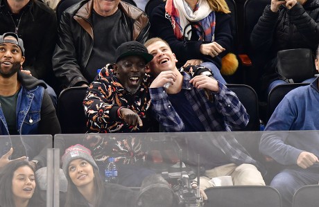 Celebrities at Washington Capitals v New York Rangers, NHL ice hockey match, Madison Square Garden, New York, USA - 03 Mar 2019