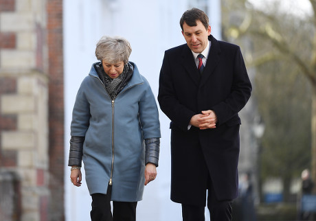 Theresa May visits Salisbury one year after Novichok attack, United Kingdom - 04 Mar 2019