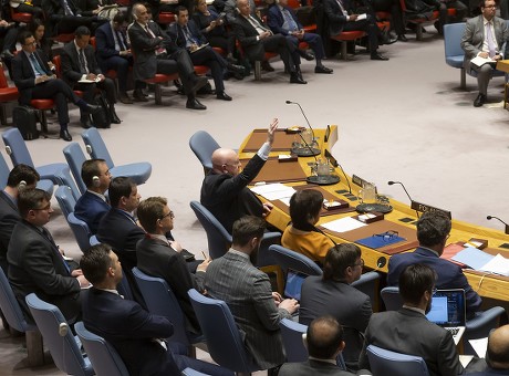 UNSC meeting on situation in Venezuela, UN Headquarters, New York, USA - 28 Feb 2019