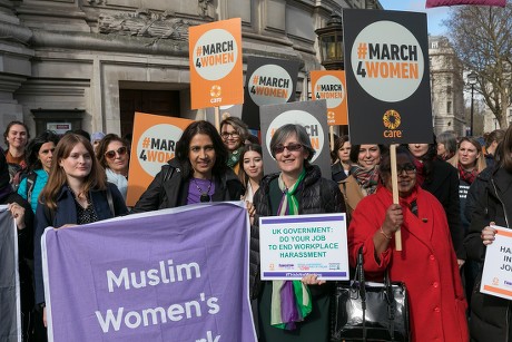 Harassment in the workplace day of action, London, UK - 05 Mar 2019