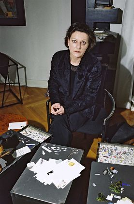 Herta Muller at home in Germany - 23 Jan 2001