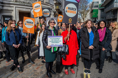 Harassment #March4Women and Lobby, London, UK - 05 Mar 2019