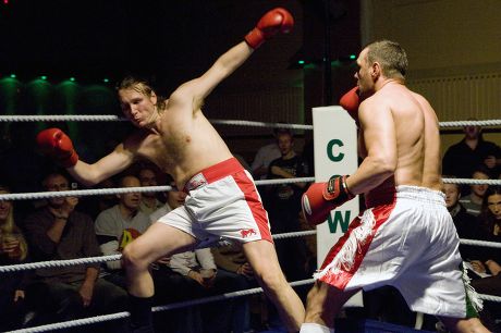 Chess Boxers Tim Woolgar Matt Crazy Editorial Stock Photo - Stock Image