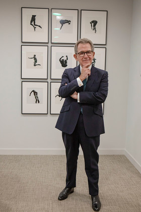 Lord John Browne photoshoot at his Mayfair office, London, UK - 05 Mar 2019